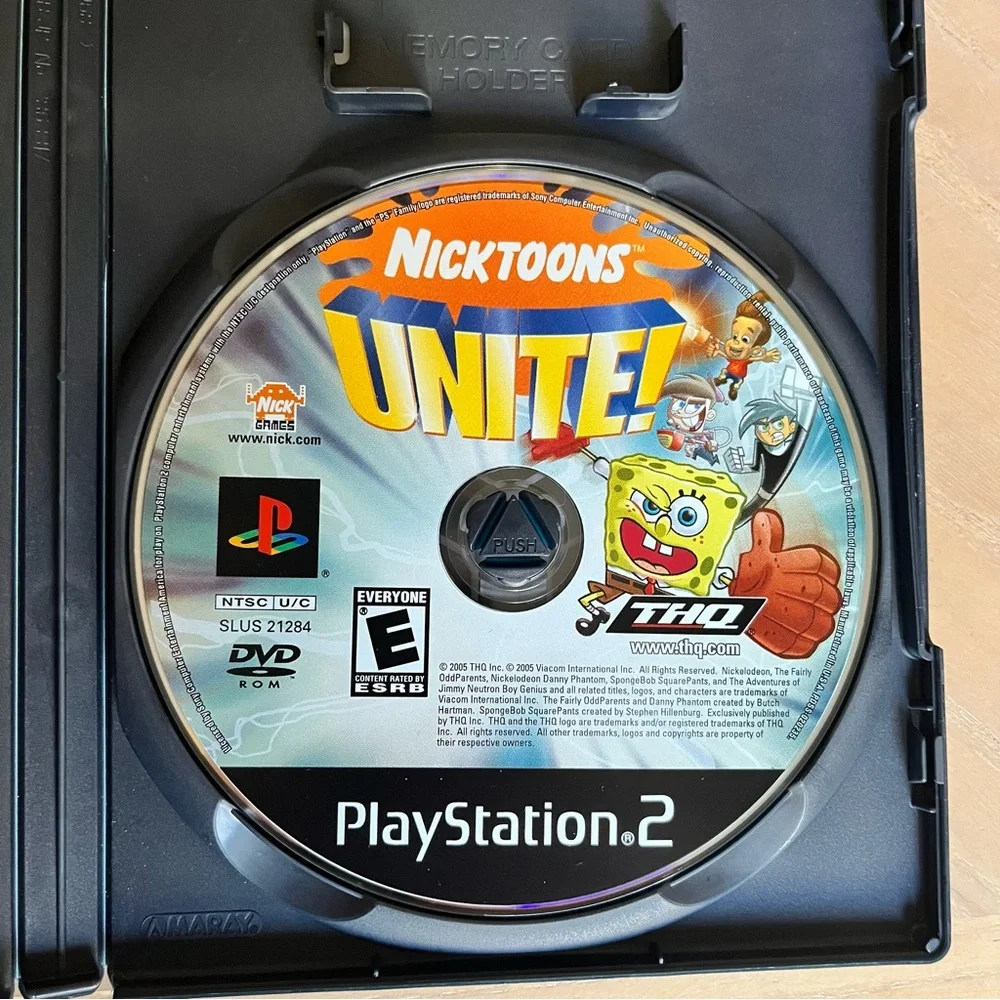 NICKELODEON Nicktoons Unite! PlayStation 2 PS2 Video Game